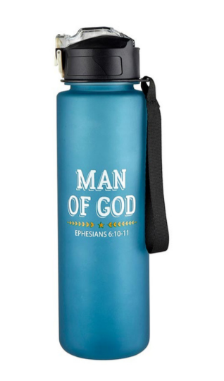 Man of God Water Bottle